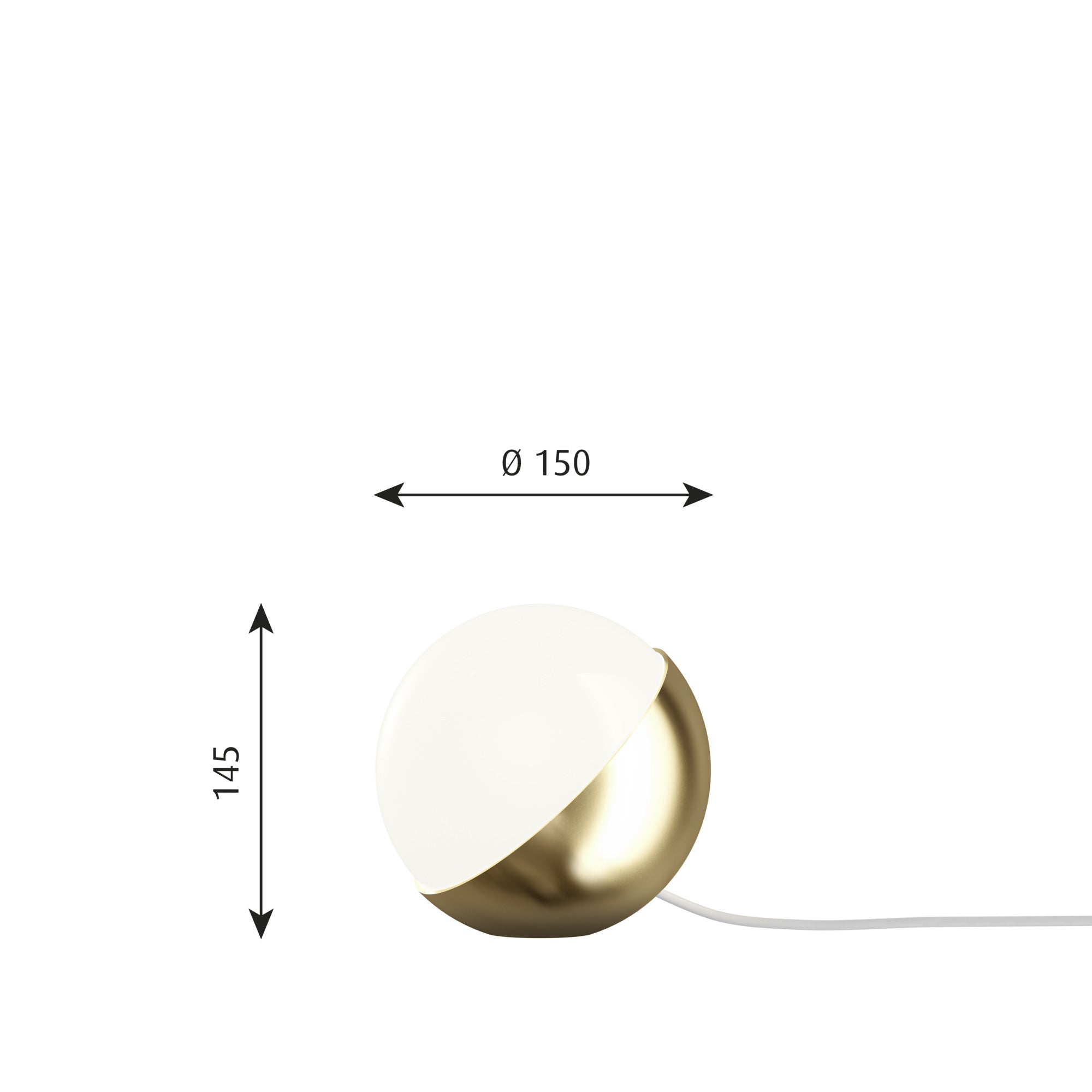 [product_category]-Louis Poulsen Vl Studio 150 Table/Floor Lamp, Brass-Louis Poulsen-5714693435685-5744169367-LOU-2