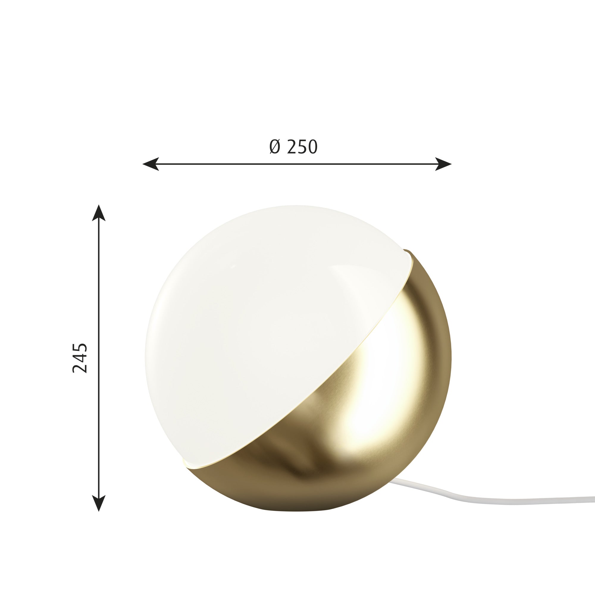 [product_category]-Louis Poulsen Vl Studio 250 Table/Floor Lamp, Brass-Louis Poulsen-5714693435265-5744169383-LOU-2