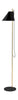 Louis Poulsen Yuh gulvlampe, messing/sort