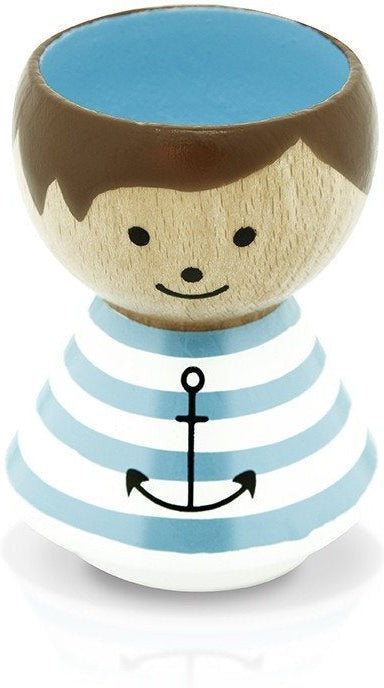 [product_category]-Lucie Kaas Bordfolk Egg Cup Boy, Sailor-Lucie Kaas-5711542030077-BF02LB-LUC-1
