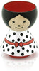 Lucie Kaas Bordfolk Egg Cup Girl, White