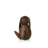 Lucie Kass bunny røget eg, H8,5 cm