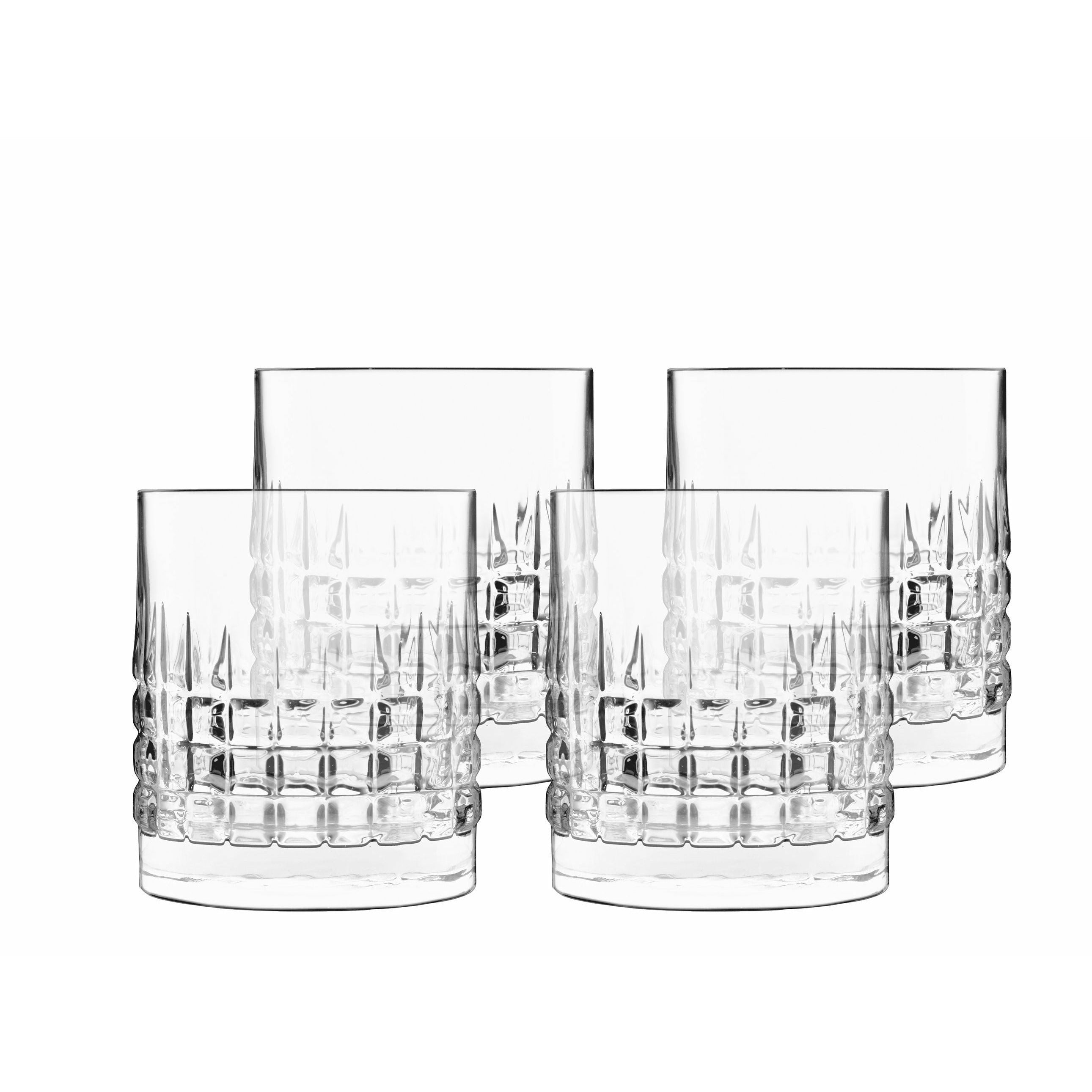 [product_category]-Luigi Bormioli Mixology Charme Water Glass/Whisky Glass, Set Of 4-Luigi Bormioli-032622025956-17349-LUI-1