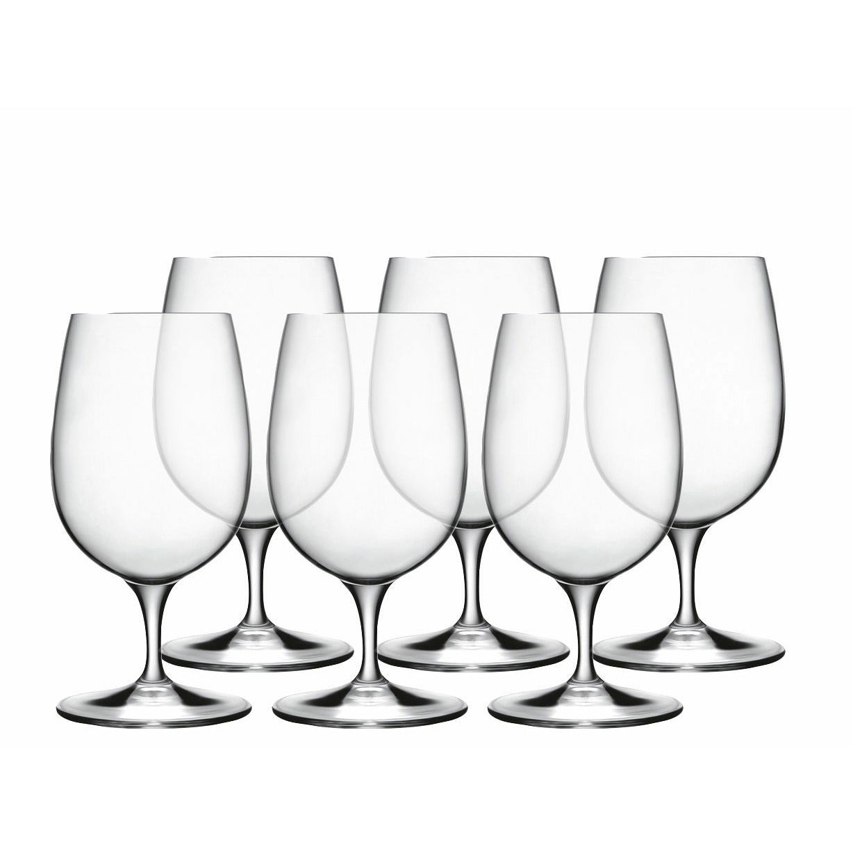 [product_category]-Luigi Bormioli Palace Beer Stem Glass, Set Of 6-Luigi Bormioli-032622014882-21299-LUI-1