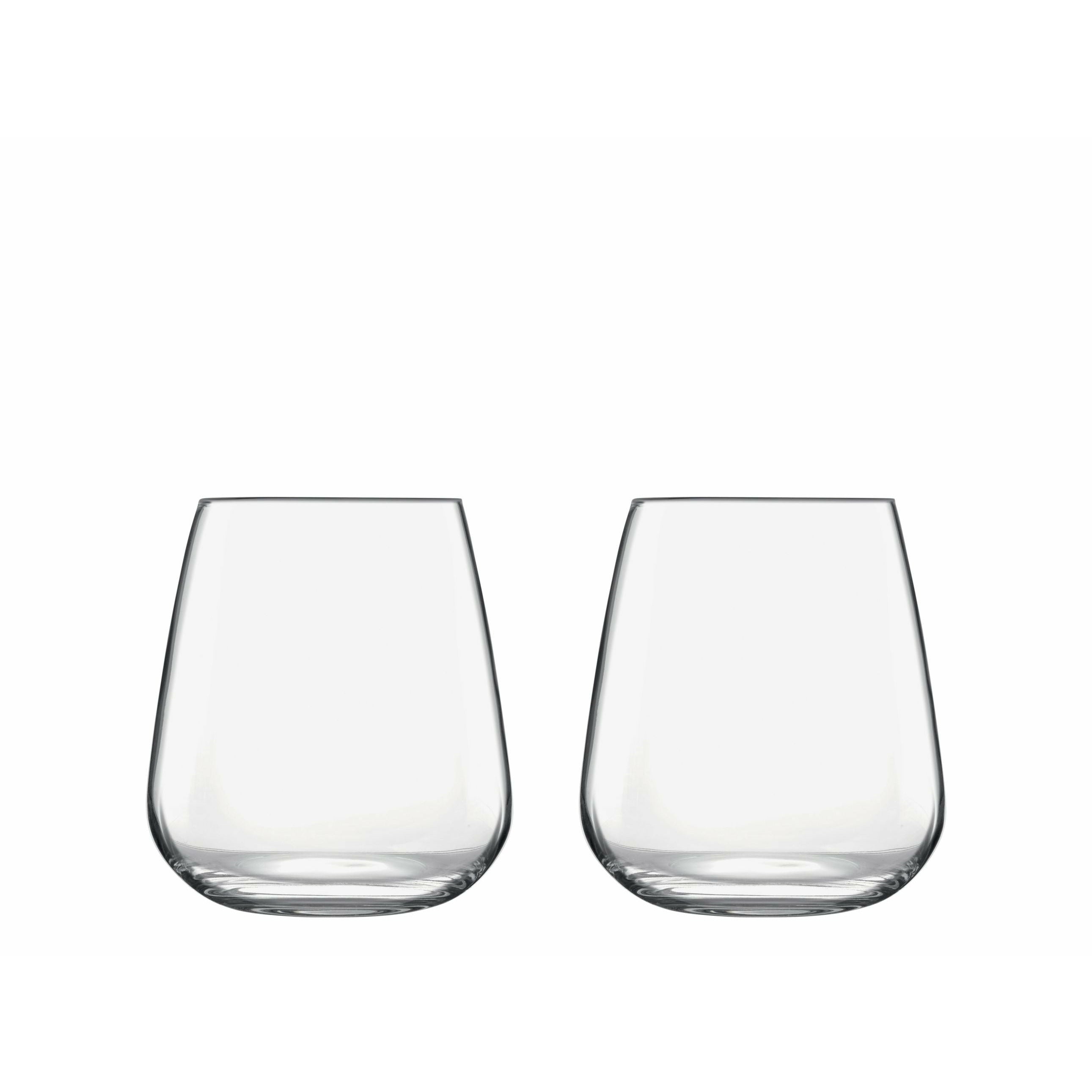 [product_category]-Luigi Bormioli Talismano Water Glass, 2 Pieces-Luigi Bormioli-032622027578-17444-LUI-1