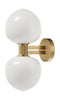Lyfa Memoir Wall Lamp 120 Ii Brass