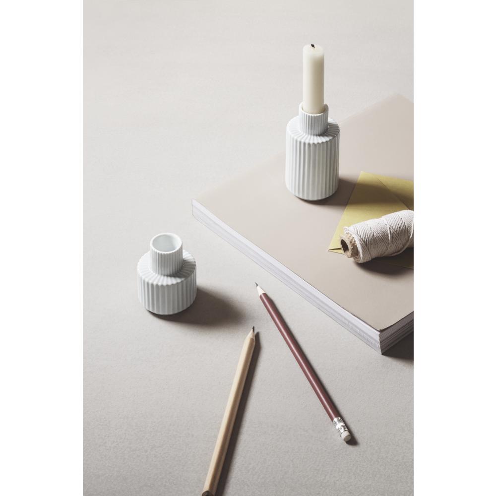 [product_category]-Lyngby Candle Holder White, 11cm-Lyngby Porcelæn-5711507015712-201571-LYN-3