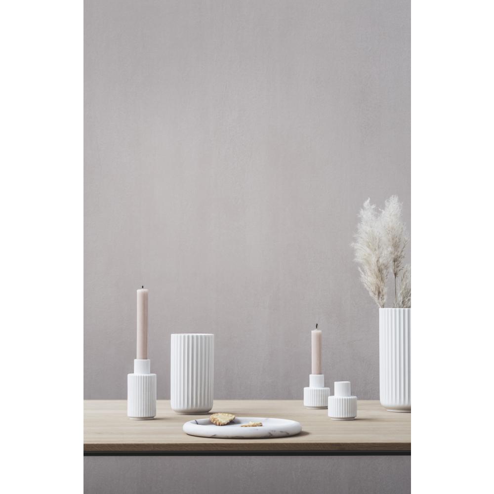 [product_category]-Lyngby Candle Holder White, 7cm-Lyngby Porcelæn-5711507015705-201570-LYN-4