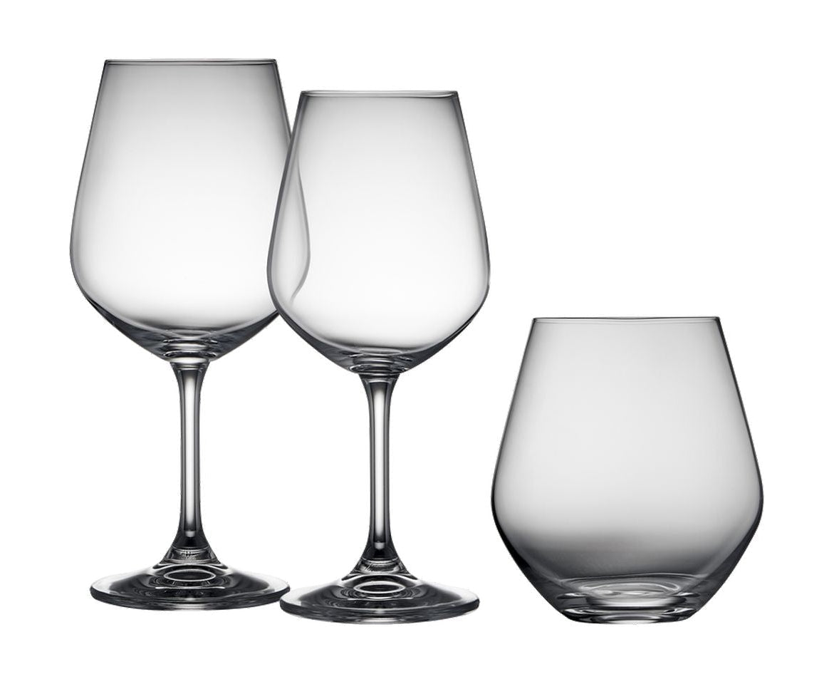 [product_category]-Lyngby Glas Krystal Glass Set, 18 Pcs-Lyngby Glas-5722000123064-12306-LYN-1