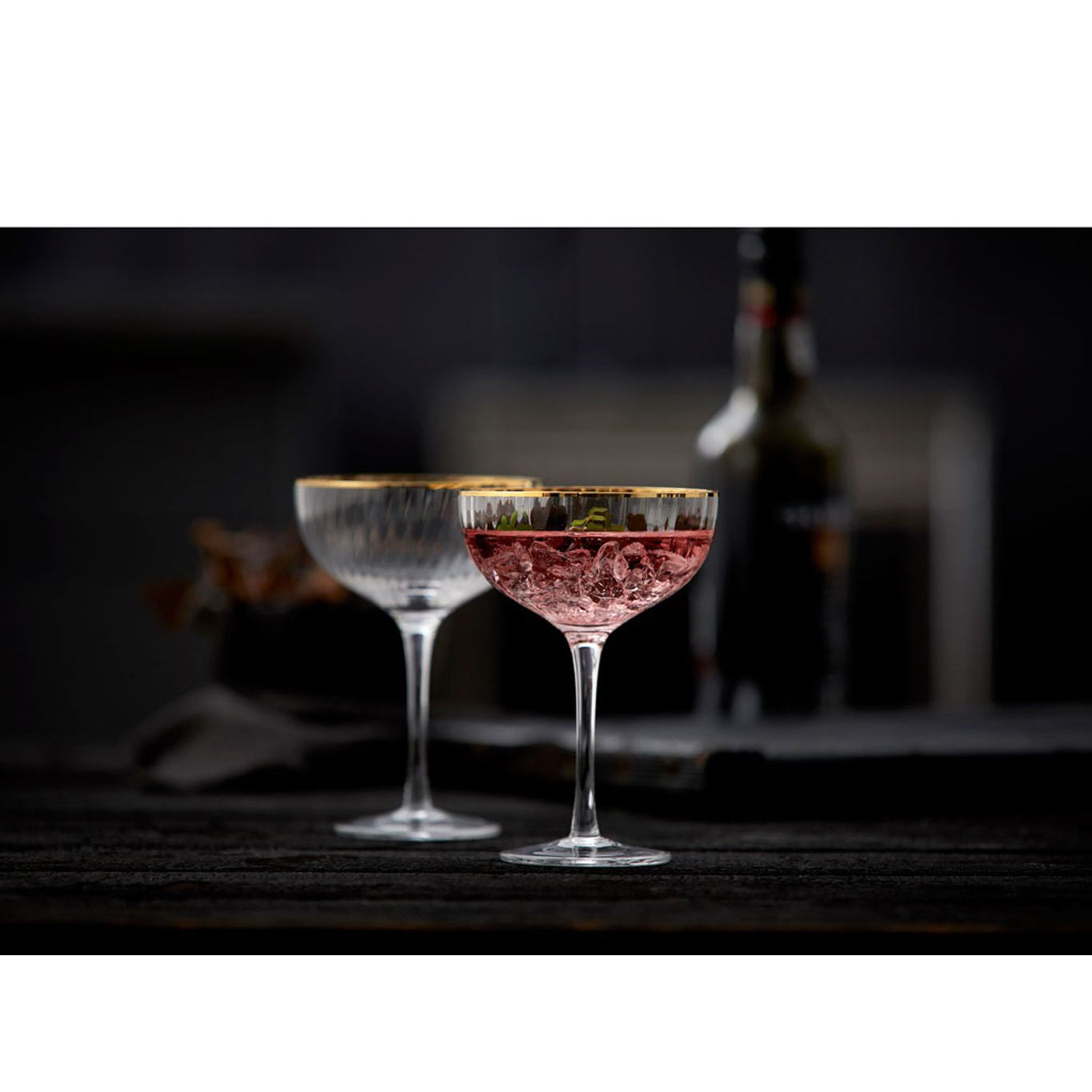 [product_category]-Lyngby Glas Palermo Gold Cocktail Glasses 31,5 Cl, 4 Pcs.-Lyngby Glas-5722000146346-14634-LYN-20