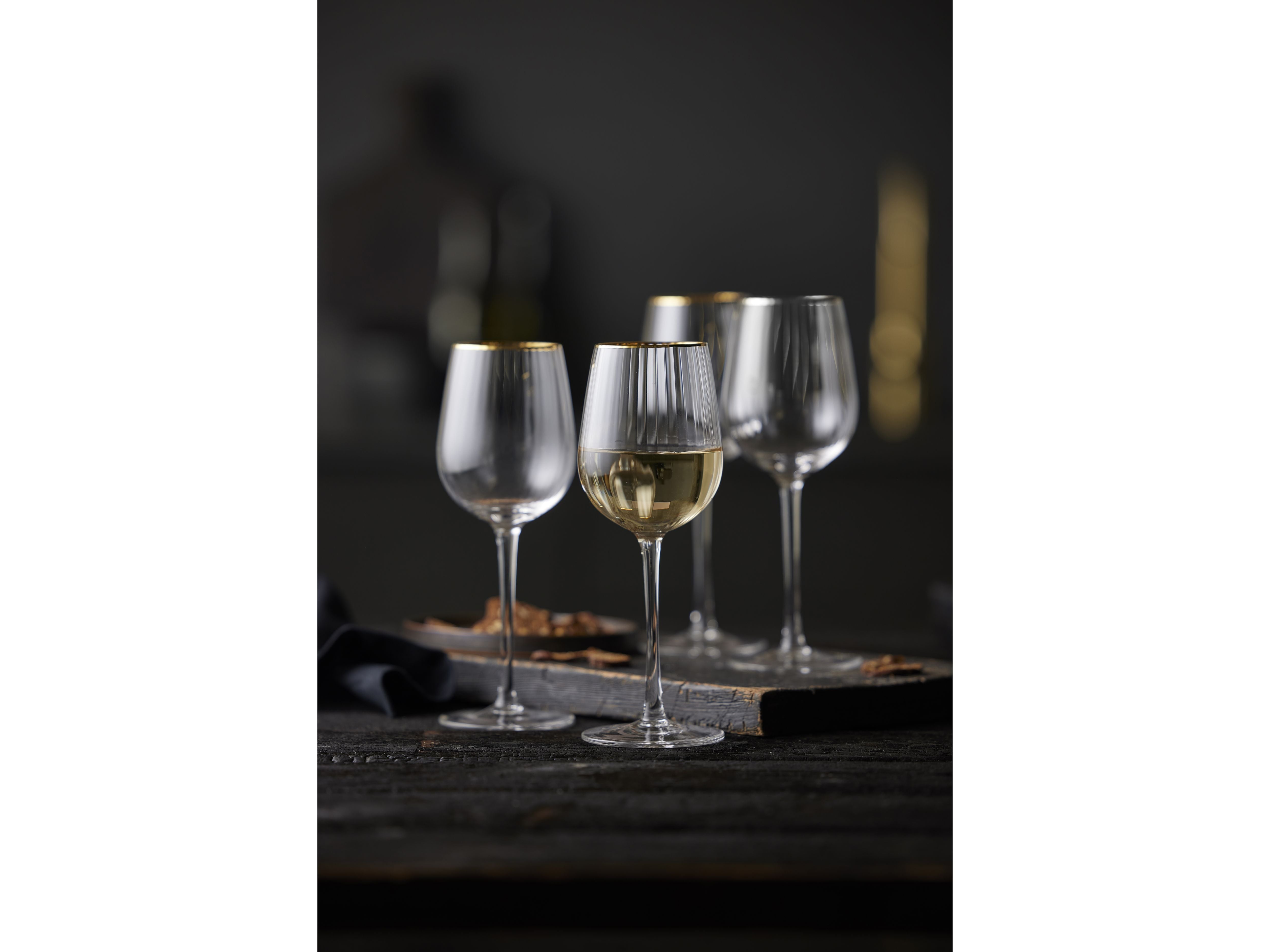 [product_category]-Lyngby Glas Palermo Gold White Wine Glass 30 Cl 4 Pcs.-Lyngby Glas-5722000275787-27578-LYN-4