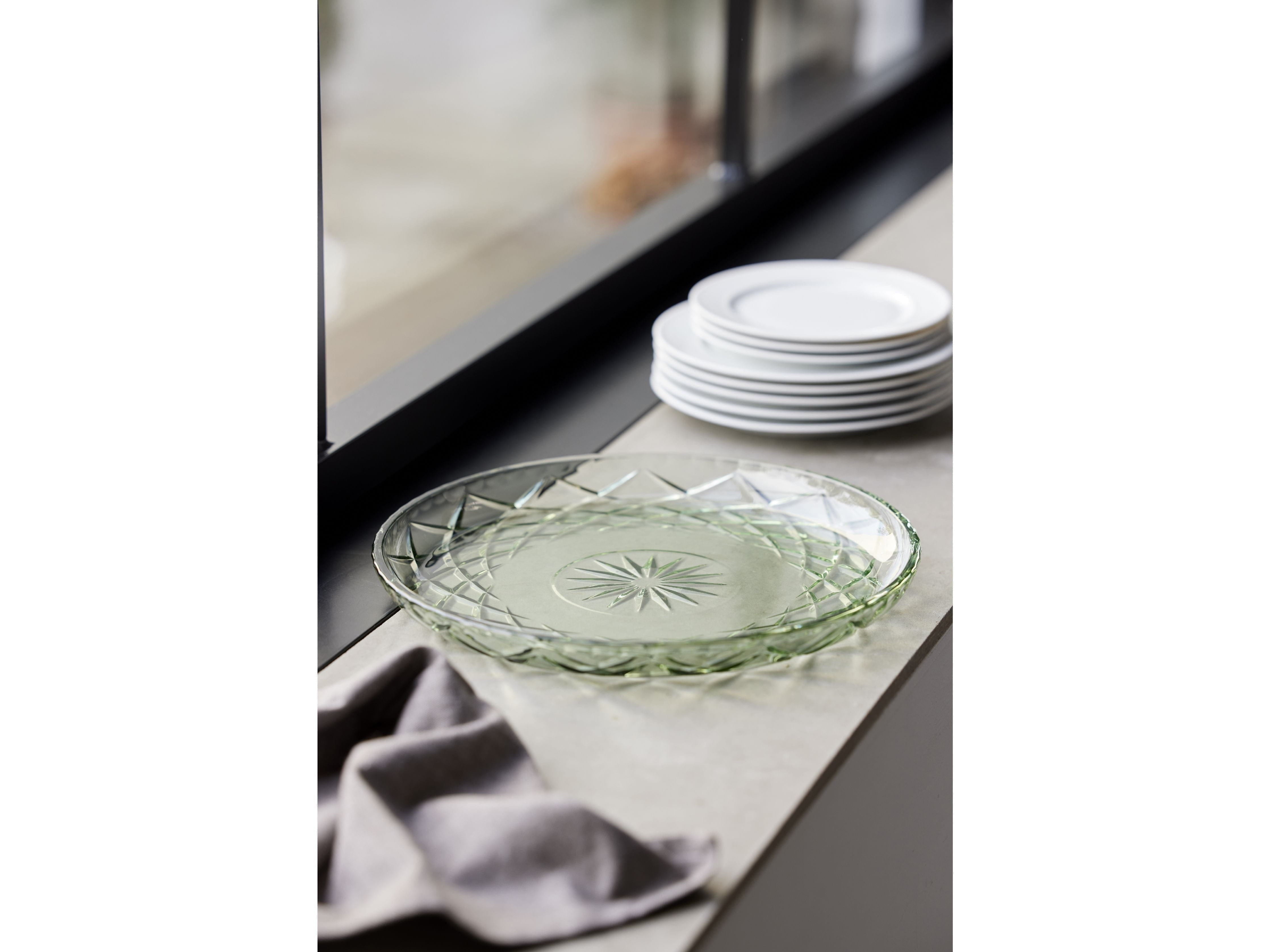 [product_category]-Lyngby Glas Sorrento Plate, Green-Lyngby Glas-5722000290391-29039-LYN-4