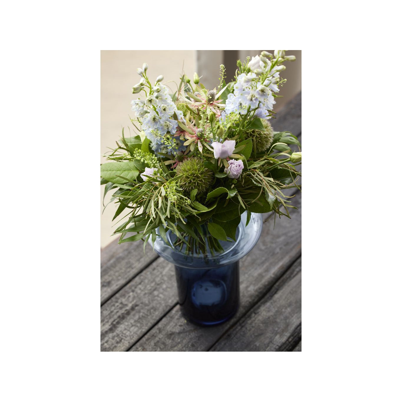 [product_category]-Lyngby Glas Tube Vase H: 20 Cm, Dark Blue-Lyngby Glas-5722000235606-23560-LYN-12
