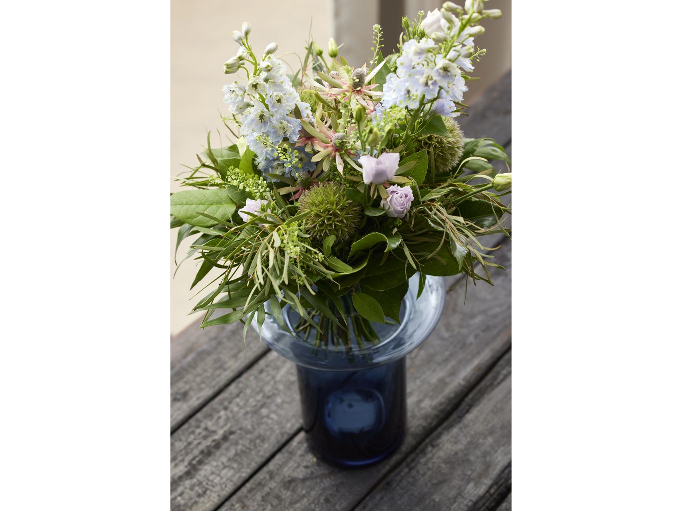 [product_category]-Lyngby Glas Tube Vase H: 20 Cm, Dark Blue-Lyngby Glas-5722000235606-23560-LYN-5