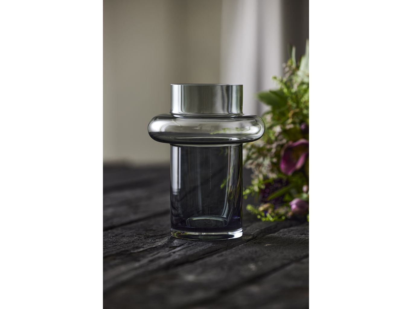 [product_category]-Lyngby Glas Tube Vase H: 20 Cm, Smoke-Lyngby Glas-5722000235705-23570-LYN-3