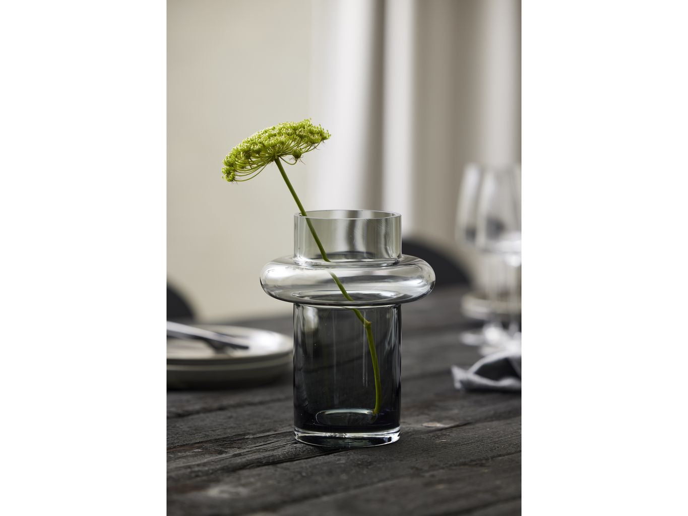 [product_category]-Lyngby Glas Tube Vase H: 20 Cm, Smoke-Lyngby Glas-5722000235705-23570-LYN-4