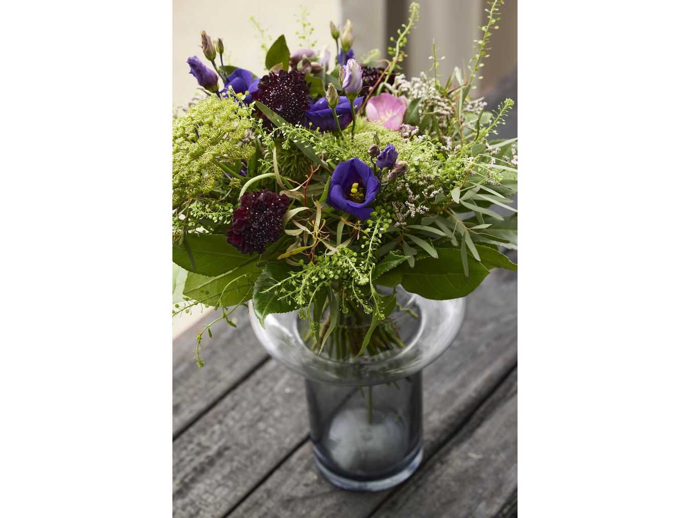 [product_category]-Lyngby Glas Tube Vase H: 20 Cm, Smoke-Lyngby Glas-5722000235705-23570-LYN-5