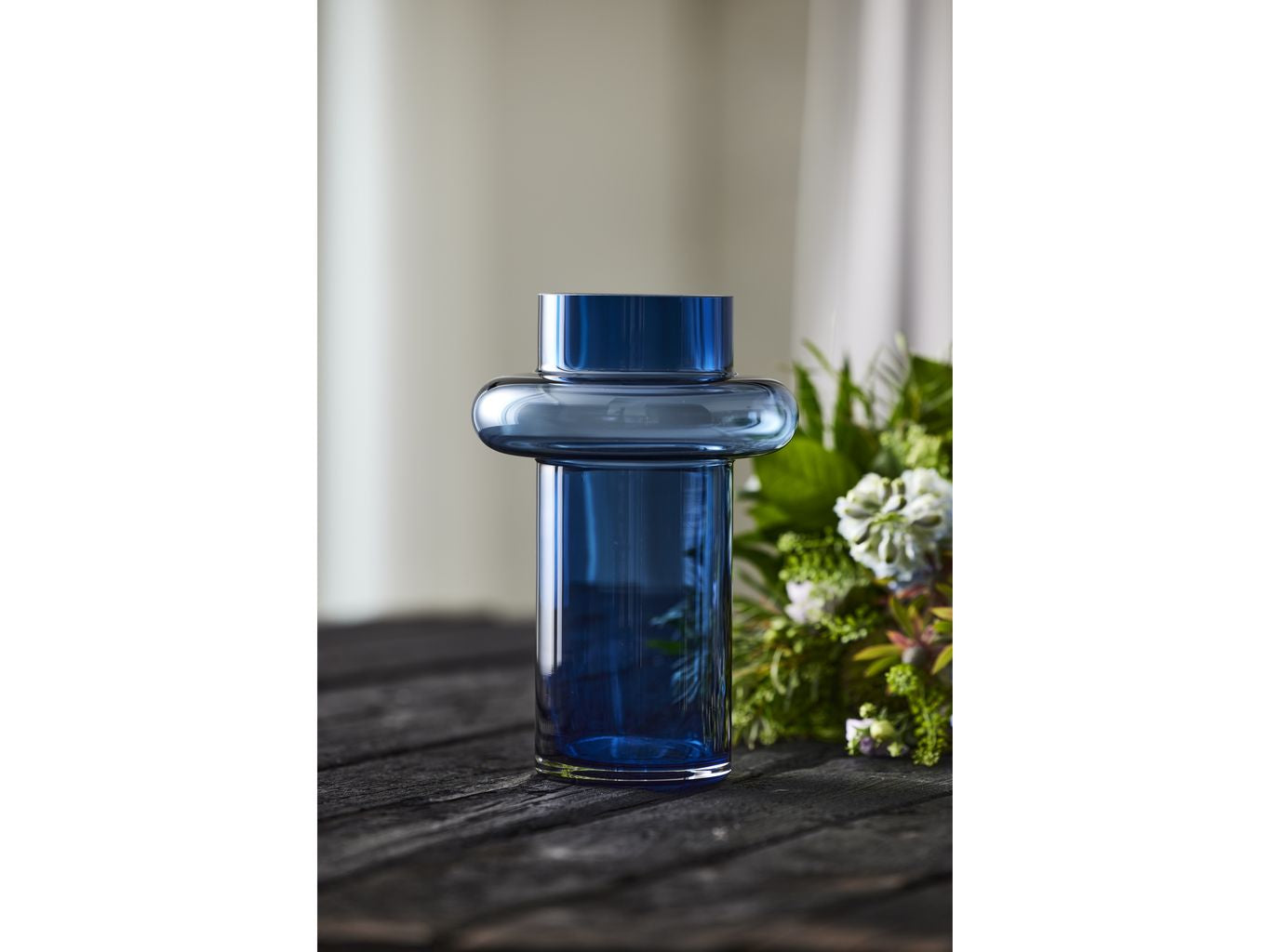 [product_category]-Lyngby Glas Tube Vase H: 25 Cm, Dark Blue-Lyngby Glas-5722000235644-23564-LYN-4