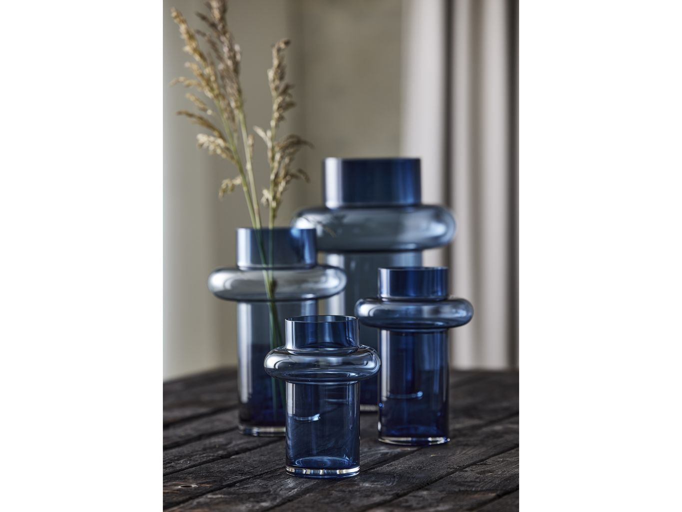 [product_category]-Lyngby Glas Tube Vase H: 25 Cm, Dark Blue-Lyngby Glas-5722000235644-23564-LYN-9