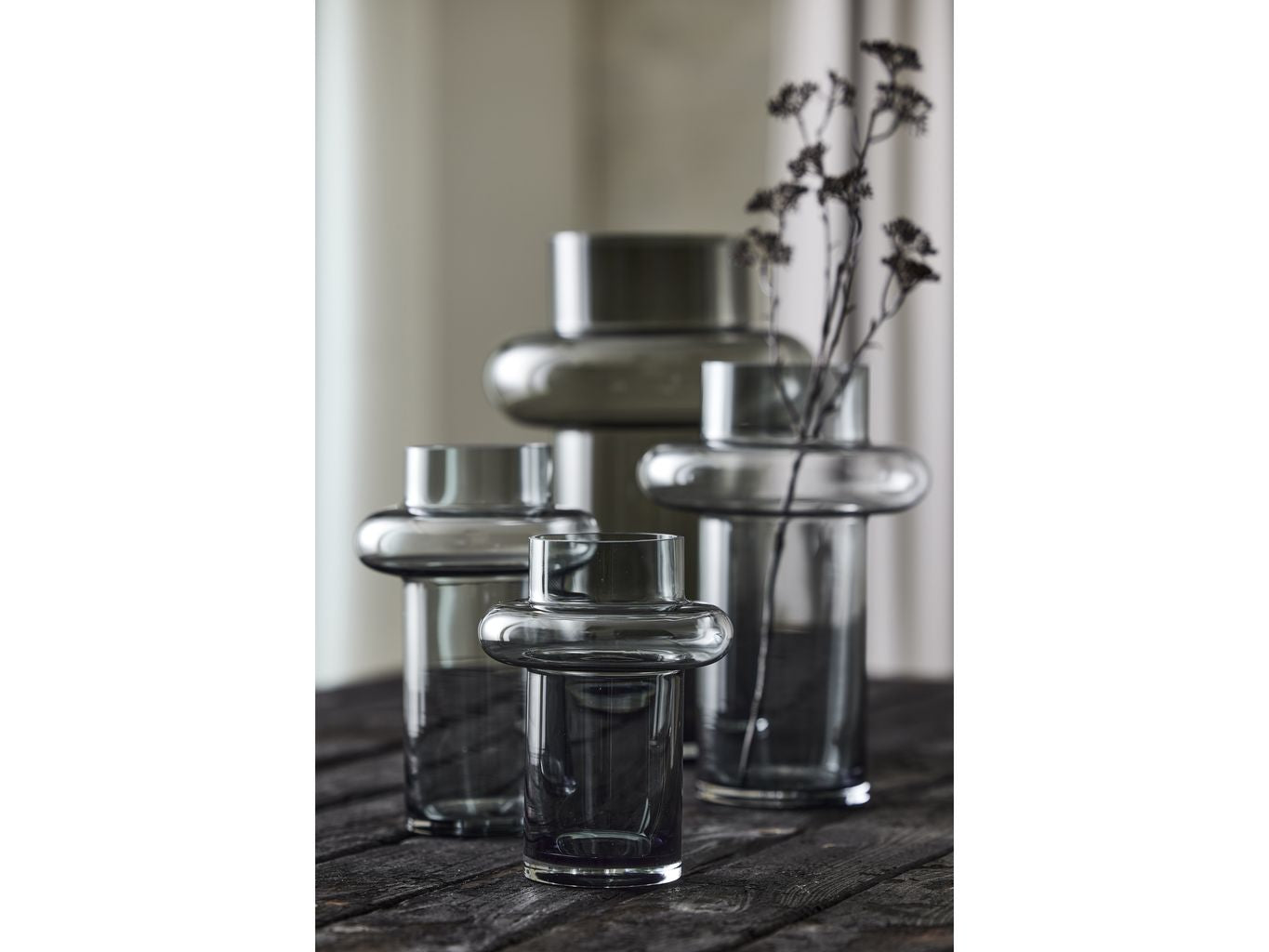 [product_category]-Lyngby Glas Tube Vase H: 25 Cm, Smoke-Lyngby Glas-5722000235729-23572-LYN-9