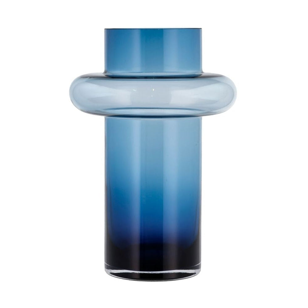 [product_category]-Lyngby Glas Tube Vase H: 30 Cm, Dark Blue-Lyngby Glas-5722000235538-23553-LYN-9