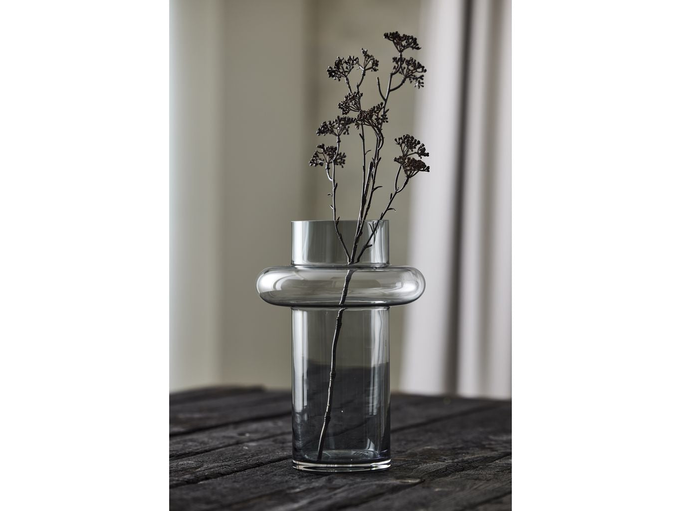 [product_category]-Lyngby Glas Tube Vase H: 30 Cm, Smoke-Lyngby Glas-5722000235774-23577-LYN-4