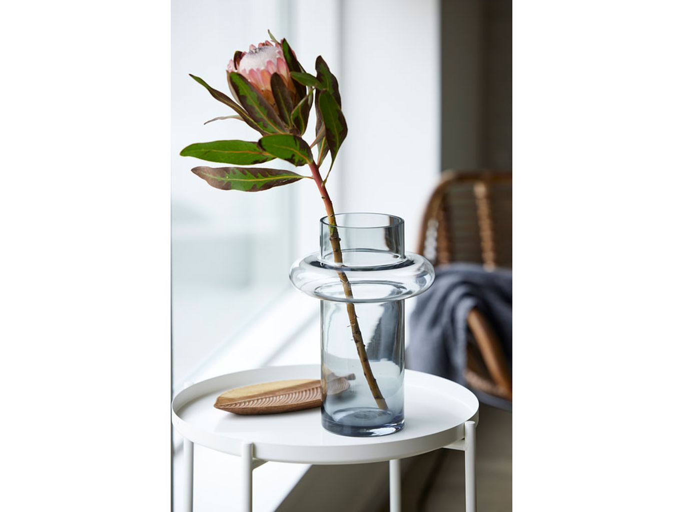 [product_category]-Lyngby Glas Tube Vase H: 30 Cm, Smoke-Lyngby Glas-5722000235774-23577-LYN-8