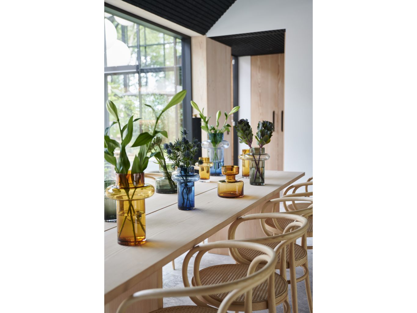 [product_category]-Lyngby Glas Tubular Vase H: 20 Cm, Smoke-Lyngby Glas-5722000239147-23914-LYN-10