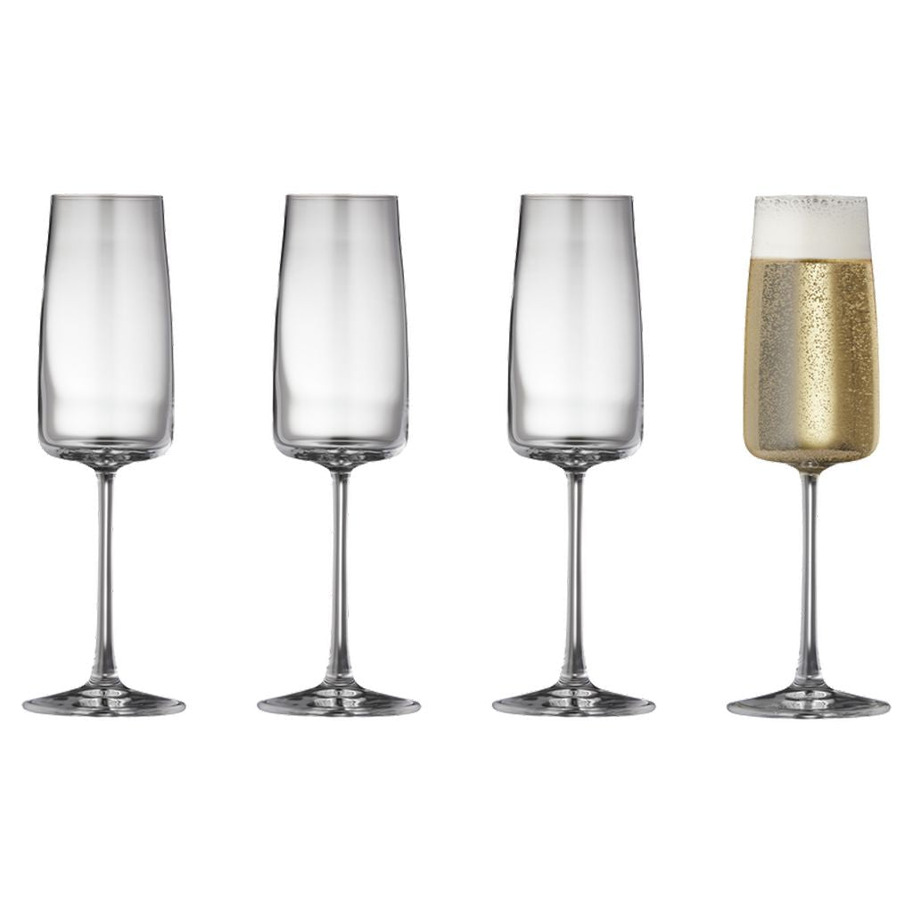 [product_category]-Lyngby Glas Zero Krystal Champagne Glass 30 Cl, 4 Pcs.-Lyngby Glas-5722000122685-12268-LYN-3
