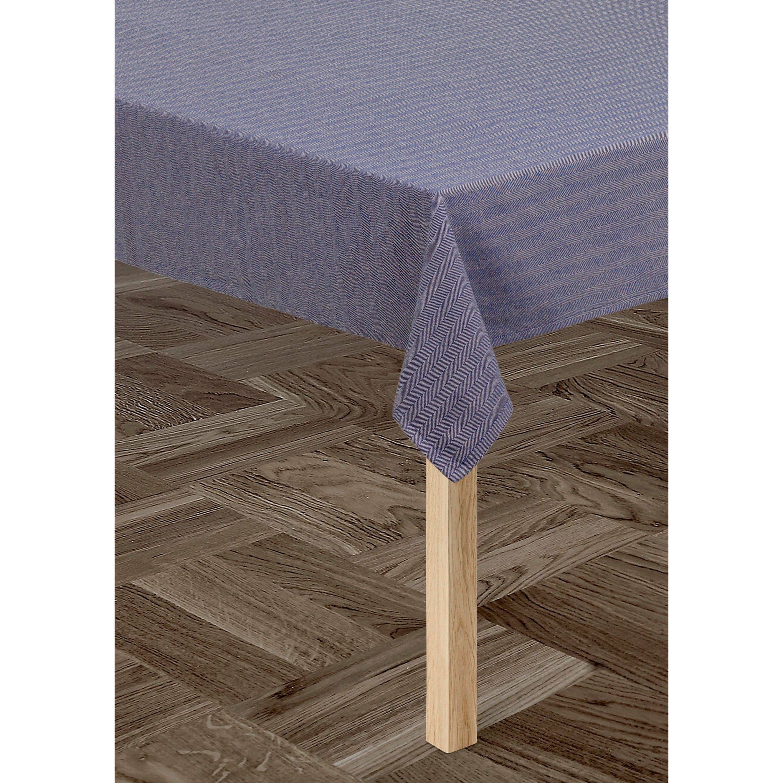 [product_category]-Lyngby Porcelæn Herringbone Tablecloth 150x320 Cm, Blue-Lyngby Porcelæn-5711507100074-210007-LYN-2