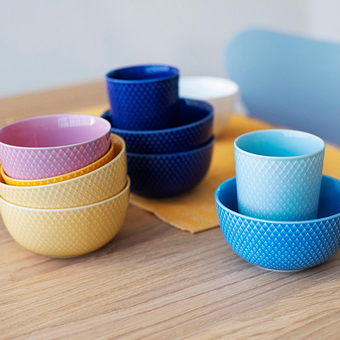 [product_category]-Lyngby Porcelæn Rhombe Color Bowl ø13, Blue-Lyngby Porcelæn-5711507019062-201906-LYN-3