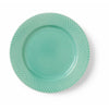 Lyngby Porcelæn Rhombe Color Flat Plade Ø21 cm, Aqua