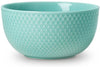 Lyngby Rhombe Bowl Aqua, 13cm