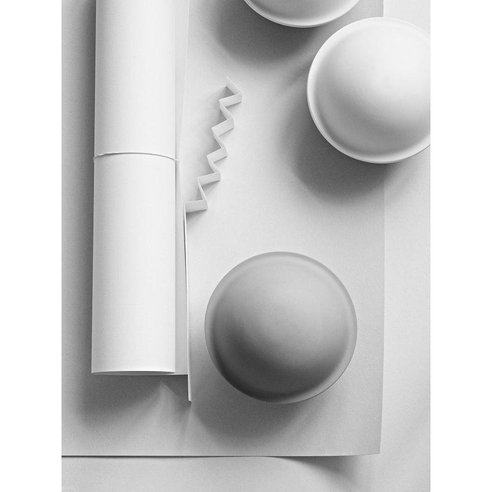 Lyngby Rhombe Chapeau Bowl With Lid, Light Grey, Large