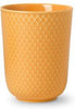 Lyngby Rhombe Mug Yellow, 33cl