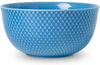 Lyngby Rhombe Serving Bowl Blue, 17,5cm