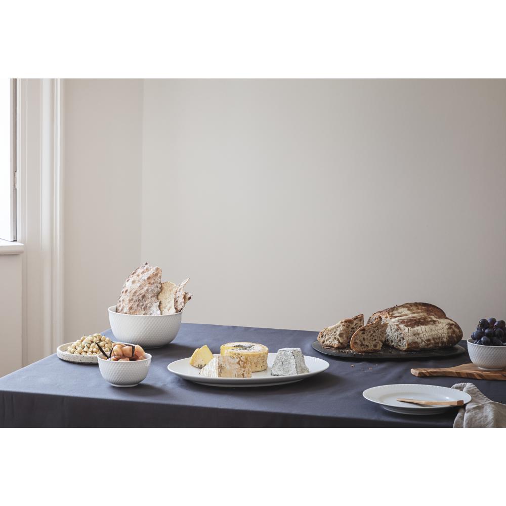 [product_category]-Lyngby Rhombe Serving Bowl White, 17,5 Cm-Lyngby Porcelæn-5711507012087-201208-LYN-5