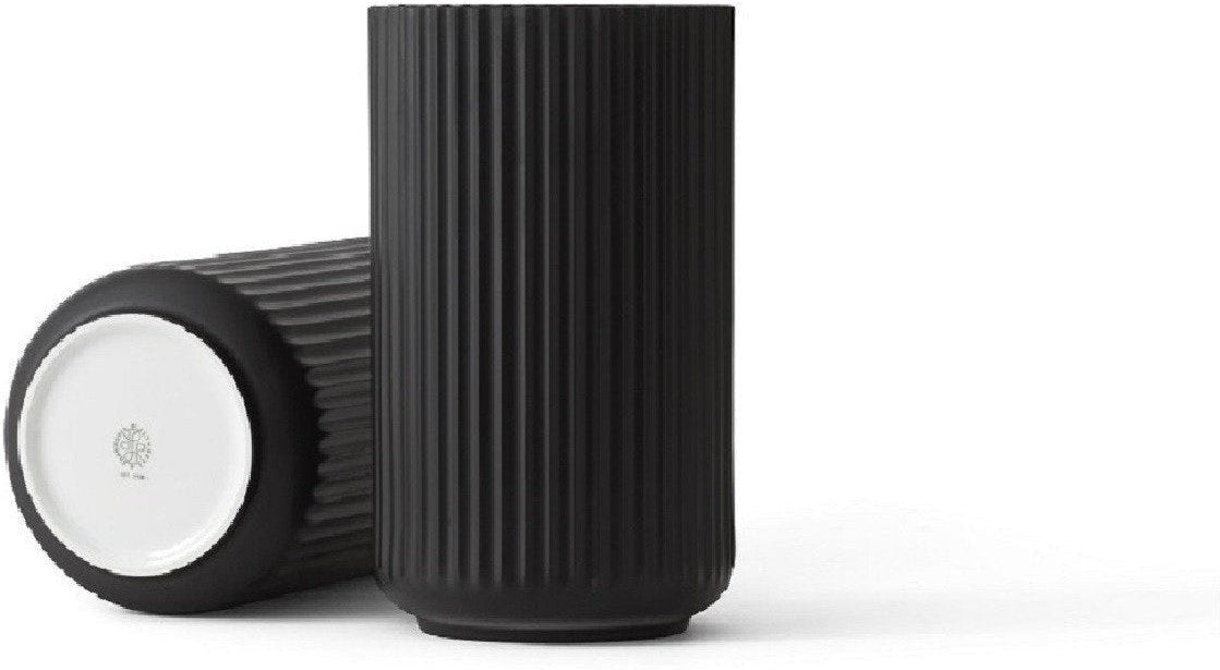 [product_category]-Lyngby Vase Black, 38 Cm-Lyngby Porcelæn-5711507211053-200810-LYN-1