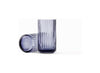 Lyngby Vase Blue Glass, 12 Cm