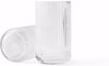 Lyngby Vase Clear Glass, 38 Cm
