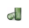 Lyngby Vase Copenhagen Green Glass, 20 Cm