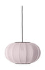 Made by Hand Strik med 45 oval pendellampe, lyserosa