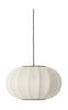  Strik med 45 oval pendellampe perlehvid