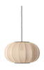 Made by Hand Strik med 45 oval pendellampe, sandsten