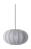  Strik med 45 oval pendellampe sølv
