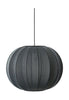  Strik med 45 rund pendellampe sort