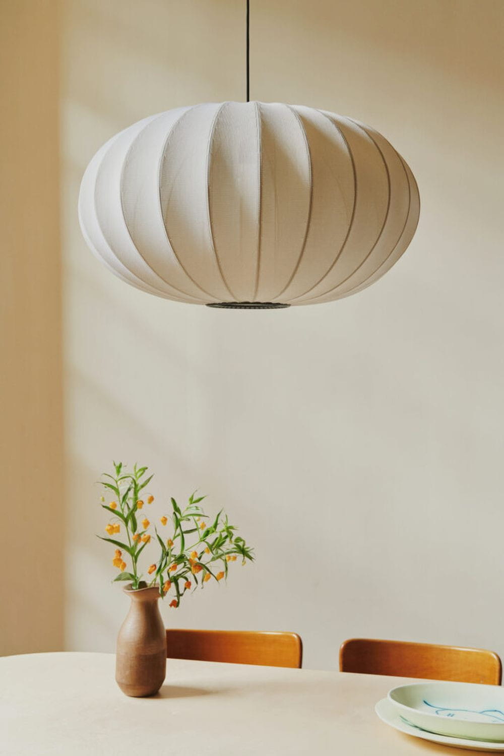[product_category]-Made By Hand Knit Wit 57 Oval Pendant Lamp, Blue Stone-Made by Hand-5710780571090-KWO57 BS-MAD-4