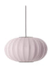 Made by Hand Strik med 57 oval pendellampe, lyserosa