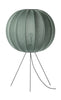 Made By Hand Knit Wit 60 Round Floor Lamp Medium Tweed Green
