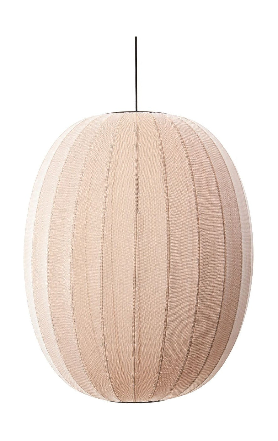 [product_category]-Made By Hand Knit Wit 65 High Oval Pendant Lamp, Sand Stone-Made by Hand-5710780650078-KWH65 SS-MAD-1